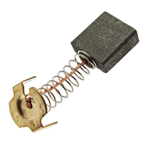 Графитовая щетка для электродвигателя RUICHI 7x17x16 мм, с пружиной | код 99498 | Ruichi Графитовая щетка для электродвигателя RUICHI 7x17x16 мм, с пружиной | код 99498 | Ruichi