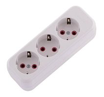 Колодка удлинителя 3-м с заземл. LEZARD 720-0300-301