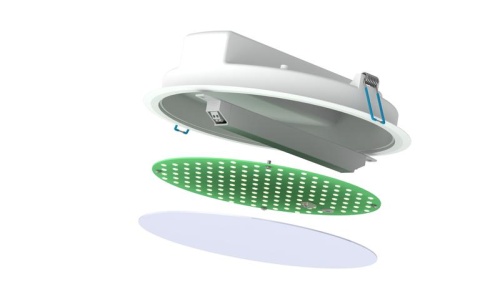 Светильник светодиодный CSVT CLIO 22 240х64 CRI80 4000 milky IP65 белый круг встраиваемый армстронг/гипсокартон | код ЦБ-00004637 | Центрстройсвет фото 3 Светильник светодиодный CSVT CLIO 22 240х64 CRI80 4000 milky IP65 белый круг встраиваемый армстронг/гипсокартон | код ЦБ-00004637 | Центрстройсвет фото 3