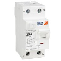 ВДТ без защиты от сверхтоков OptiDin DM63-2363-AC-4,5-УХЛ4 (2P, 63, 100mA) | код 343896 | КЭАЗ