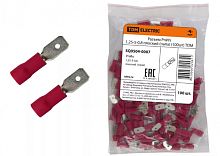 Разъем РпИп 1,25-5-0,8 плоский (папа) (100шт) TDM | код SQ0504-0007| TDM