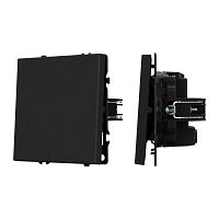 Механизм выключателя одноклавишный перекрестный SWT-NOBE-MKX1-SFPL-BK 230В 10А Arlight 054249