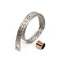 Комплект заземления для брони концевых муфт КБМ-К-2 (КВТ) | код 84297 | КВТ