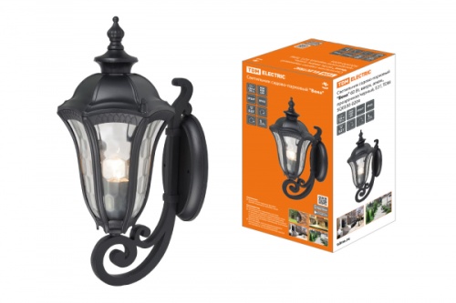 Светильник садово-парковый Вена 60 Вт, вверх, алюм., прозрачное/черный, Е27, TDM | код SQ0330-0204 | TDM Светильник садово-парковый Вена 60 Вт, вверх, алюм., прозрачное/черный, Е27, TDM | код SQ0330-0204 | TDM