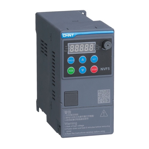 Преобразователь частоты NVF5-0.75/TD2, 0.75кВт, 220В 1Ф , общий тип (CHINT) | код 201991 | CHINT