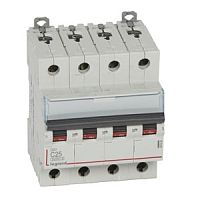 Выключатель автоматический четырехполюсный DX3 6000 25А C 10кА | код. 407930 |  Legrand 