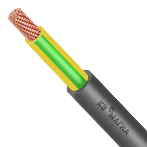 Кабель ВВГнг(А)-LS 1х25 МК Ж/З 0.66кВ | код УТ000028899 | Магна