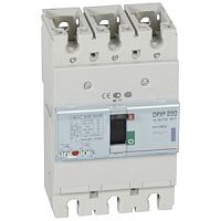 Автоматический выключатель DPX3 250 - термомагнитный расцепитель - 50 кА - 400 В~ - 3П - 160 А | код. 420267 | Legrand 
