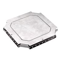 Ответвитель Х-образный с крышкой Стандарт 400х50 Промрукав | код PR16.0640 | ПРОМРУКАВ