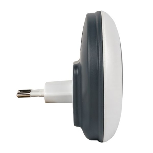 Звонок беспр, в розетку Powerself (230В, бел,-сер, 51 мелод, с индик, 4 ур,) | код DBS-003 | EKF фото 4