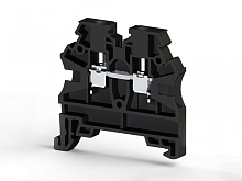 304 205, Клеммник на DIN-рейку 2,5мм.кв. (черный), AVK2,5 RD (RP) | код 0.0.0.3.04205RP | KLEMSAN