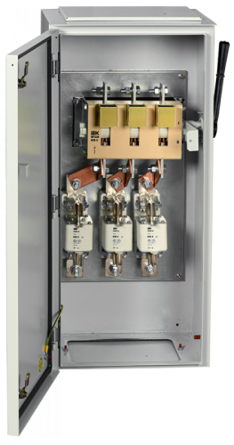 Ящик с рубильником и предохранителями ЯРП-630А-1 У1 IP54 IEK | код YARP-630-1-54 | IEK