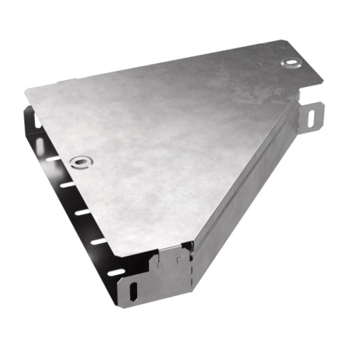 Переходник левый с крышкой Стандарт 300х100х50 Промрукав | код PR16.0495 | ПРОМРУКАВ