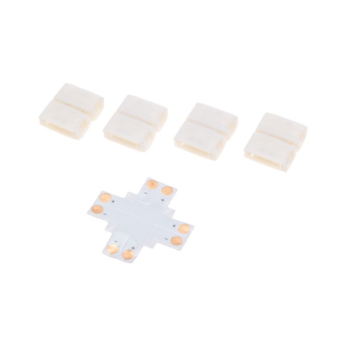 Коннектор Х-образный для светодиодной ленты SMD 10мм REXANT | код 148-122 | REXANT