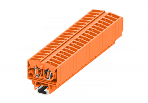 254362 Клемма TB 1-1 проходная на малую DIN-рейку SP15, фронт.подключение, сеч. 2.5мм2, оранж., шт | код 254362 | SUPU 254362 Клемма TB 1-1 проходная на малую DIN-рейку SP15, фронт.подключение, сеч. 2.5мм2, оранж., шт | код 254362 | SUPU