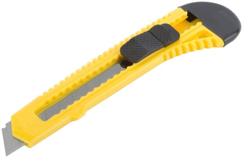 Нож технический пластиковый 18 мм | код 10192М | FIT фото 2