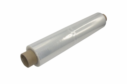 Стретч-пленка 450 мм х 20 мкм, вес 1,9 кг, прозрачная (первичное сырьё) | код 19-4520 | REXANT