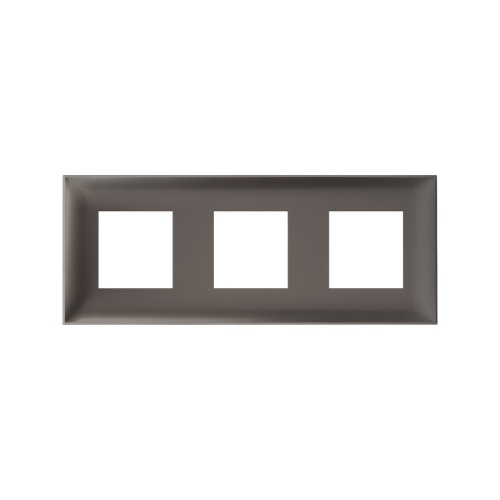Рамка Avanti, Серый жемчуг, 3 поста (6 мод.) | код 4424906 | DKC