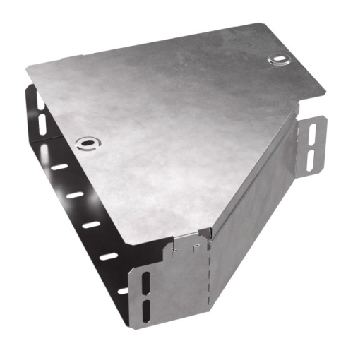 Переходник левый с крышкой Стандарт 300х150х80 Промрукав | код PR16.0499 | ПРОМРУКАВ