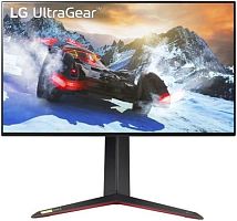 Монитор LG 27 UltraFine 27GP95R-B черный IPS LED 16:9 HDMI матовая HAS Piv 1000:1 360cd 178гр/178гр 3840x2160 120Hz G-Sync DP 4K 7.4кг | код 1885915 | LG