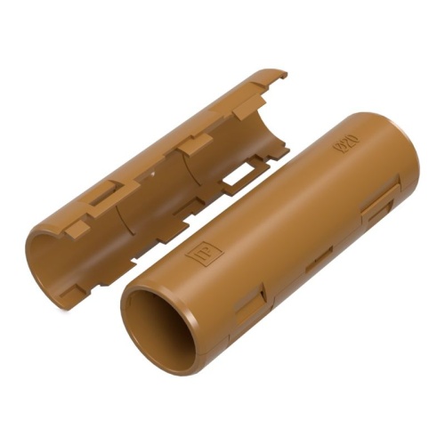 Муфта разборная d20 мм бук (70шт/840шт уп/кор) Промрукав | код PR13.0422 | Промрукав