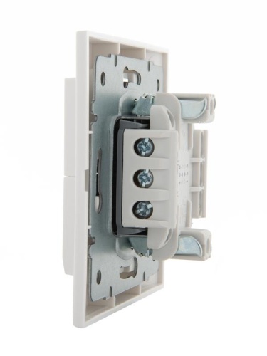 DERIY Выключатель проходной х2 ПБТ белый | код 702-0202-106 | Lezard фото 2