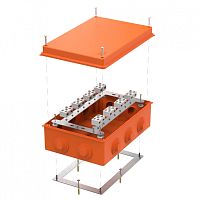 Коробка огнестойкая для о/п 40-0330-FR6.0-4-16-Р Е15-Е60 RAL2004 260х175х90 (7 шт/кор) Промрукав | код 40-0330-FR6.0-4-16-Р | ПРОМРУКАВ