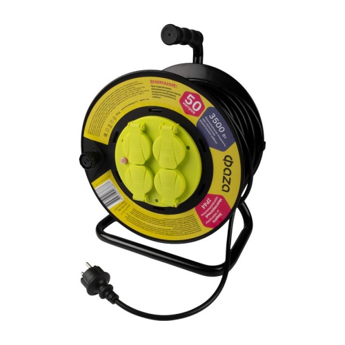 Удлинитель на катушке 4х50м с заземл. IP44 CRW-04-5000 ФАZА 5063877 фото 3 Удлинитель на катушке 4х50м с заземл. IP44 CRW-04-5000 ФАZА 5063877 фото 3