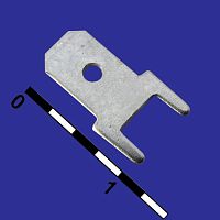 Клемма ножевая на плату RUICHI DJ610-4.8 | код 72262 | Ruichi