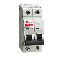 Автоматический выключатель ВА-63, 2P 50А (C) 10kA EKF | код. elr-2-50 | EKF 