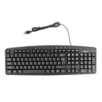 Клавиатура Gembird KB-8340UM-BL, USB, черный, 107 клавиш + 9 доп. клавиш, кабель 1.7 метра | код KB-8340UM-BL | Gembird