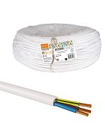 Провод ПВСмб 3х4 (бухта 100м) белый Народный ТРТС | код SQ0118-0935 | РЭМЗ ТМ