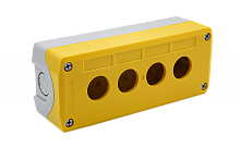 Корпус кнопочного поста, 4 места, желтый, IP67 MTB2-F89-Y | код 132673 | MEYERTEC