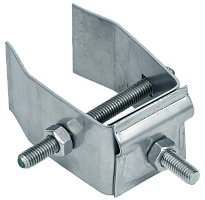 Дер. пр. кр. 6-10мм конструкций h=70мм оц. сталь HDZ IEK | код ZDP80-14-1-16-70 | IEK