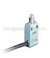 L61K13MUM331 Выключатель концевой быстрого переключения линейный 3-х направленный с пластмассовой консолью и стальным плунжером и роликок Ф13мм (1НО+1НЗ) | код L61K13MUM331 | EMAS