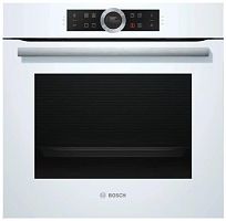 Духовой шкаф Электрический Bosch HBG634BW1 белый | код 1842523 | BOSCH