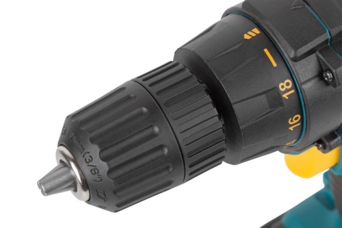 Дрель-шуруповерт аккумуляторная 14.4В 0-450/1550об/мин 23Нм 2 (Li-Ion) 1.3А.ч FIT 80198 фото 4