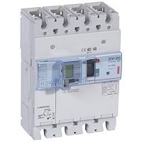 Автоматический выключатель DPX3 250 - термомагн. расц. - с диф. защ. - 36 кА - 400 В~ - 4П - 100 А | код. 420255 | Legrand 