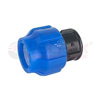 Муфта компрессионная соединительная с наружной резьбой 50х2дюйм (24/6) | код 121001150200 | VALFEX