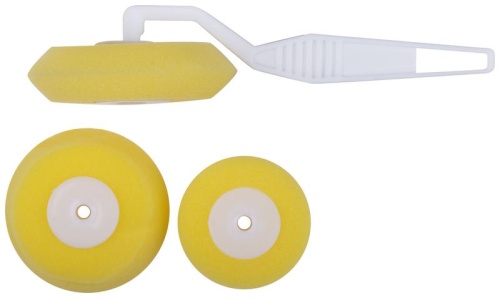 Валик поролоновый желтый угловой, набор 3 шт | код 2840 | FIT фото 4
