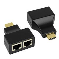 HDMI удлинитель по витой паре RJ-45(8P-8C) REXANT | код 17-6916 | REXANT