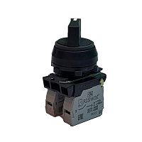 Переключатель Briswik ПЕ 011/4м черный 1но+0нз Ручка с фикс 2-поз IP40 УХЛ3 10А | код aZ-VB-0Ai-0111 | Briswik