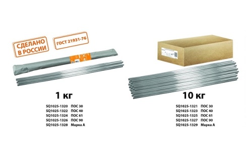 Припой с канифолью и флюсом (60% Sn/40% Pb) в бобине d1мм 250 гр Алмаз TDM | код SQ1025-0207 | TDM