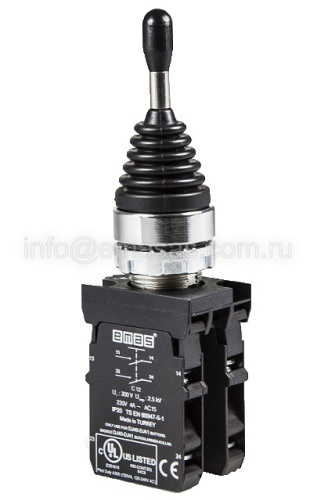 Кнопка-джойстик 4-х позиционный с фиксацией (CM) | код CM707DJ40 | EMAS Кнопка-джойстик 4-х позиционный с фиксацией (CM) | код CM707DJ40 | EMAS