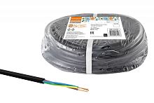 Провод ПВСмб 3х2.5 (бухта 10м) черный Народный ТРТС | код SQ0118-0624 | РЭМЗ ТМ
