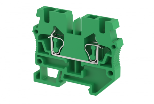 Миниклемма проходная пружинная 2,5 мм2, на 2 подключения, зеленая SQM2.5-GREEN | код 2402240003 | Elmex Миниклемма проходная пружинная 2,5 мм2, на 2 подключения, зеленая SQM2.5-GREEN | код 2402240003 | Elmex