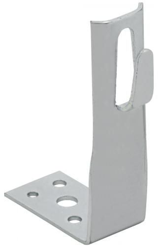 Дер. пр. кр. 6-8мм угловой h=80мм оц. сталь IEK | код ZDP87-11-1-68-80 | IEK