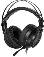 Наушники с микрофоном A4Tech Bloody G525 черный 2м мониторные оголовье (G525 BLACK) | код 1192102 | A4TECH