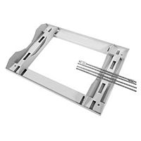 Комплект крепления на столб для тяжёлых шкафов ШТВ-Н 12U, 15U и 18U | код ККС-ШТВ-Н-12-18U | ЦМО