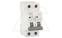 Авт. выключатель GYM8-2P-6B, 2P, 6A, хар-ка B, 4,5kA, 2M | код GYM82P6B | GEYA